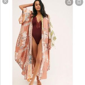 *ISO* Free People OhNo Kimono Clay